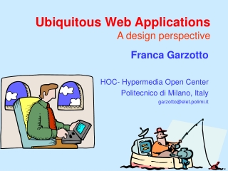 Ubiquitous Web Applications A design perspective