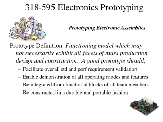 Prototyping Electronic Assemblies