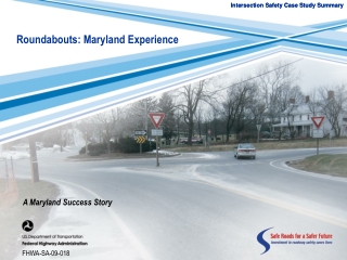 Intersection Safety Case Study Summary