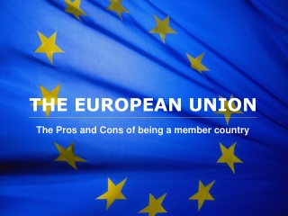 THE EUROPEAN UNION