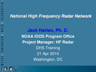 National High Frequency Radar Network