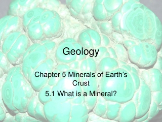 Geology