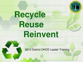 Recycle   Reuse      Reinvent