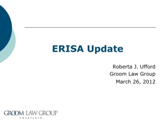 ERISA Update