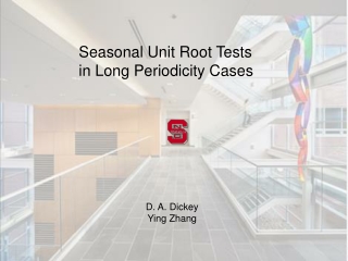 Seasonal Unit Root Tests  in Long Periodicity Cases