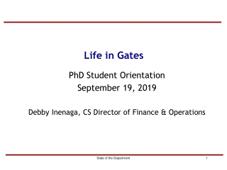 Life in Gates