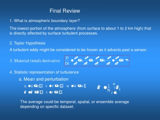 Final Review