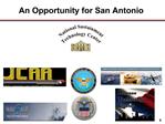 An Opportunity for San Antonio