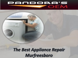 Appliance Repair Service Murfreesboro