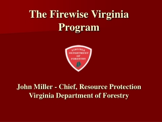 VDOF - 5 Year Average – 1529 Wildfires - 14,458 Acres