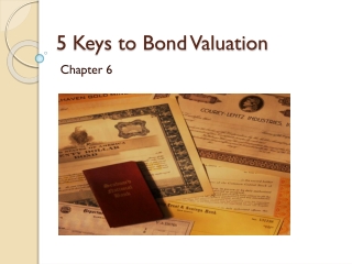 5 Keys to Bond Valuation