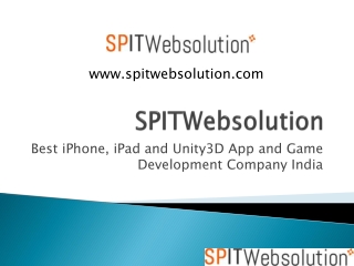SPITWebsolution - Best iPhone App development Company India