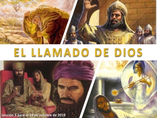 EL LLAMADO DE DIOS