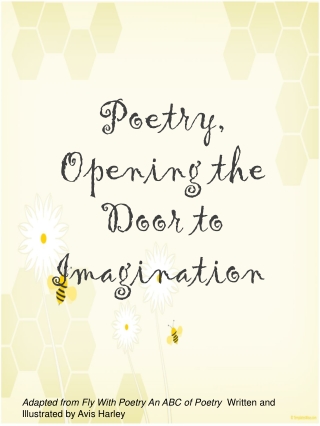 Poetry, Opening the Door to Imagination 