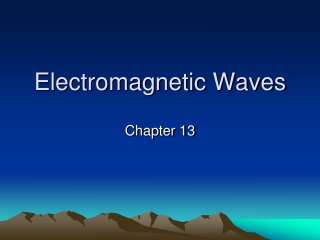 Electromagnetic Waves