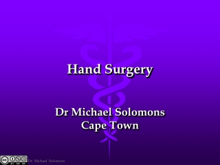 Hand Surgery