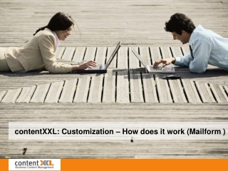 contentXXL: Customization – How does it work (Mailform )