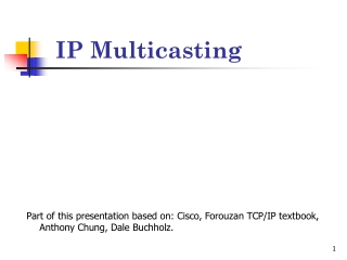 IP Multicasting