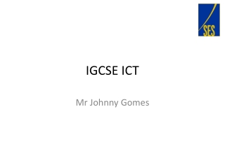 IGCSE ICT