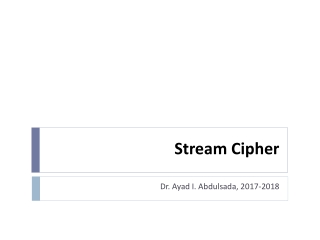 Stream Cipher