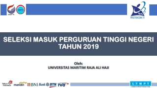 SELEKSI MASUK PERGURUAN TINGGI NEGERI TAHUN 2019