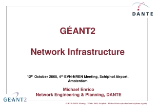 GÉANT2 Network Infrastructure