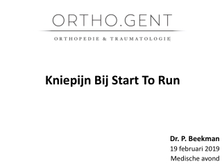 Kniepijn Bij Start To Run