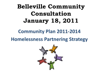 Belleville Community Consultation January 18, 2011