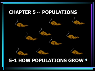 CHAPTER 5  ~  POPULATIONS