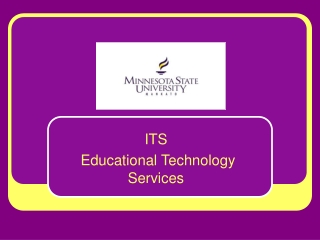 ITS  Educational Technology Services