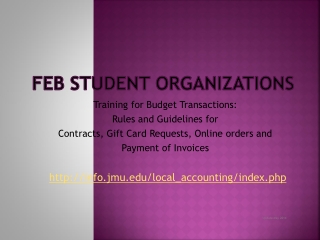 FEB Student Organizations