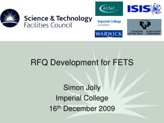 RFQ Development for FETS