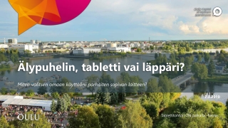 Älypuhelin, tabletti vai läppäri?