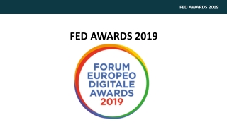 FED AWARDS 2019