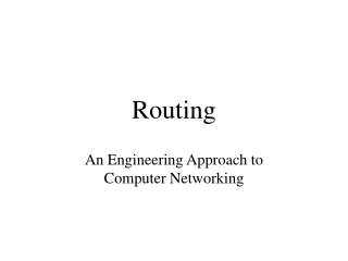 Routing