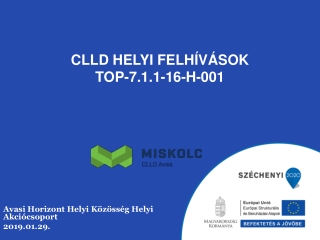 Clld  helyi felhívások top-7.1.1-16-h-001