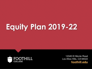 Equity Plan 2019-22