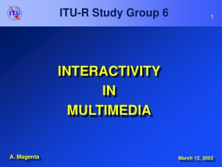 ITU-R Study Group 6