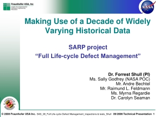 Making Use of a Decade of Widely Varying Historical Data