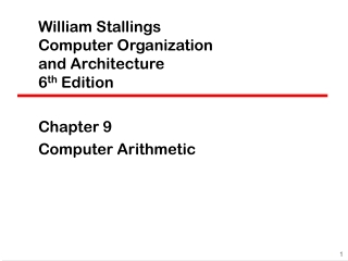 William Stallings  Computer Organization  and Architecture 6 th  Edition