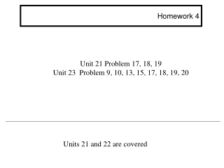 Homework  4