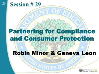 Partnering for Compliance and Consumer Protection