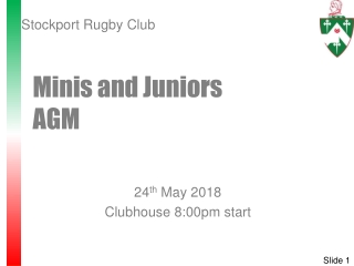 Minis and Juniors AGM