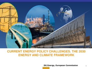 CURRENT ENERGY POLICY CHALLENGES. THE 2030 ENERGY AND CLIMATE FRAMEWORK