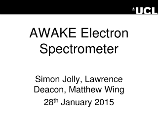 AWAKE Electron Spectrometer