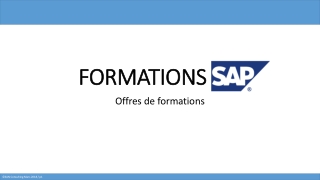 FORMATIONS  SAP