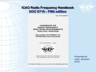 ICAO Radio Frequency Handbook DOC 9718 – Fifth edition