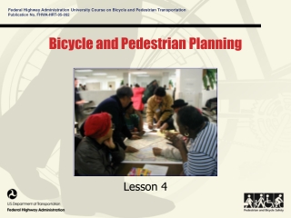 Bicycle and Pedestrian Planning