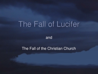 The Fall of Lucifer