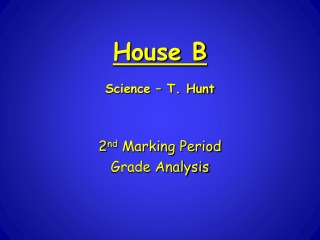 House B Science – T. Hunt